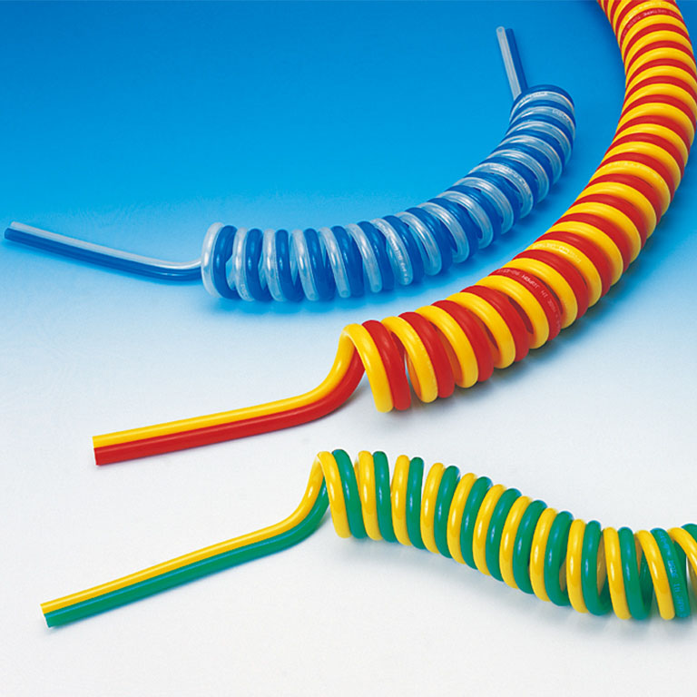 Twin Spiral Coiled Tube