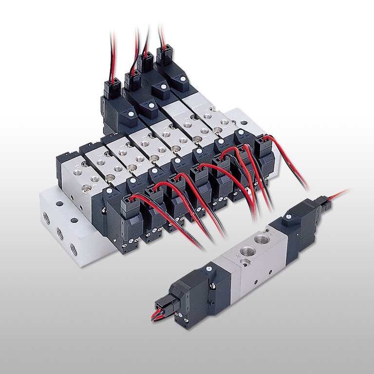 ソレノイドバルブ | PISCO 空気圧機器メーカー 日本ピスコ