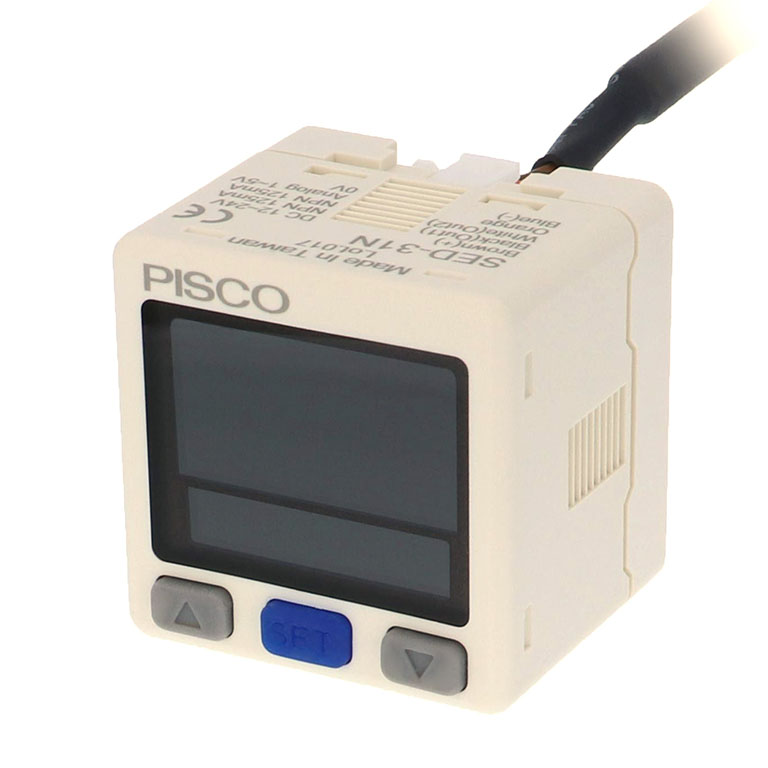 小型圧力センサ11・12アナログ出力タイプ用表示器 | PISCO 空気圧機器 