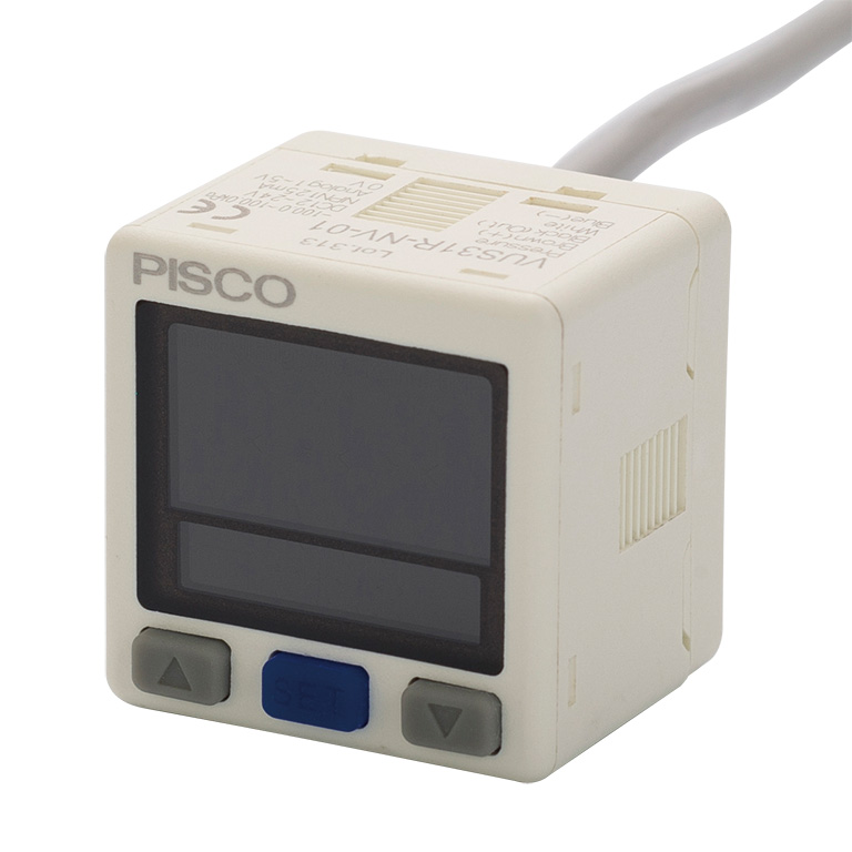 2画面3色デジタル表示付圧力センサ31・32 | PISCO 空気圧機器メーカー