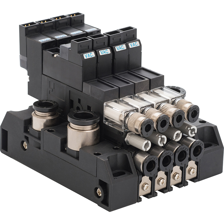 Vacuum Generator VX Manifold Individual Exhaust Port Type
