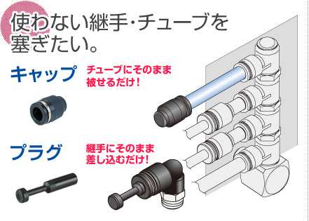 チューブフィッティング チューブフィッティングミニ Pisco 空気圧機器メーカー 日本ピスコ